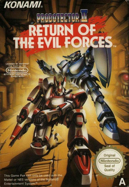 Probotector II - Return of the Evil Forces (Europe) box art